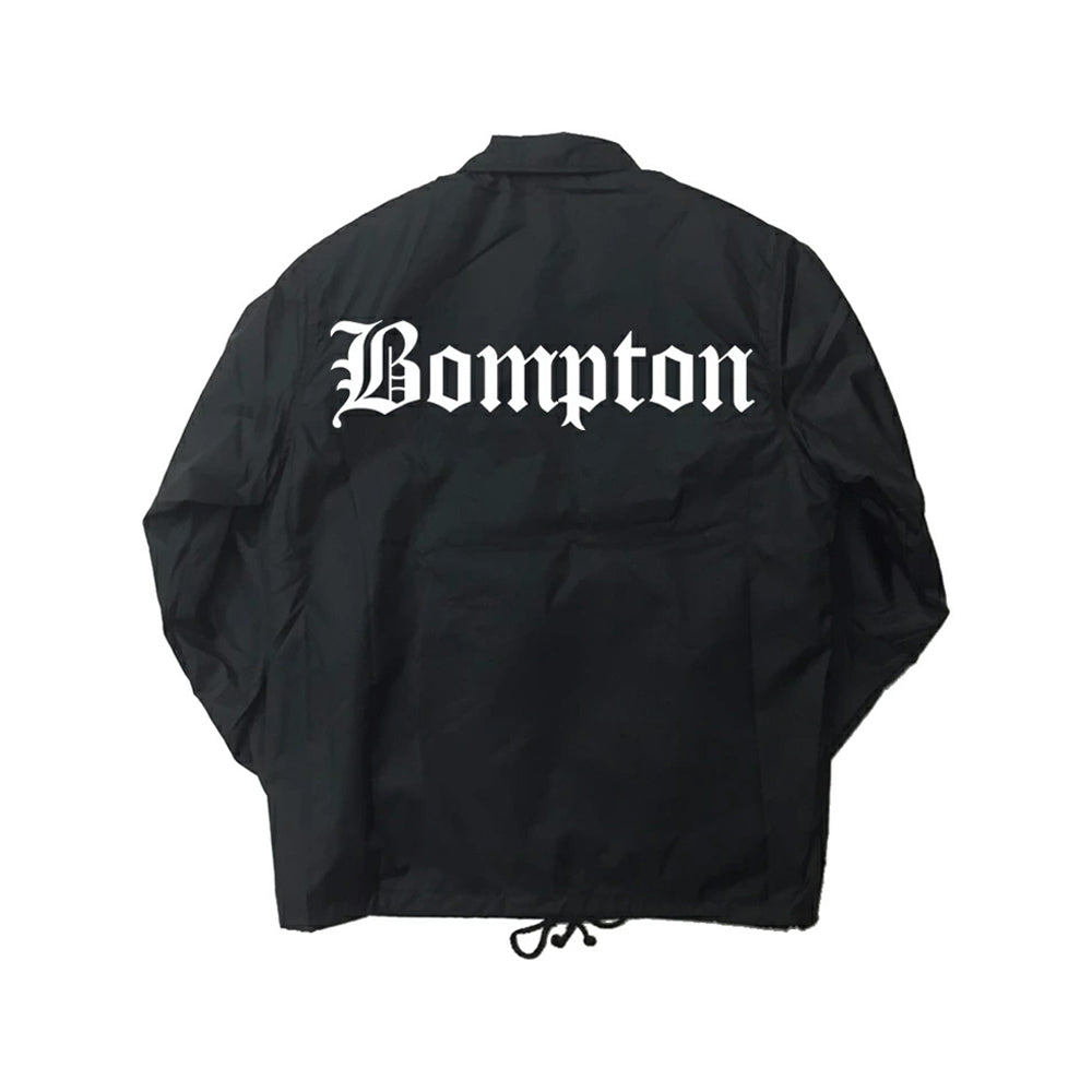 春夏モデル BOMPTON COACH JKT ストリート ブランド bompton ボンプトン 西海岸 ギャング bloods crips チカーノ コンプトン compton ブラッズ クリップス ウェストコースト ローライダー アウター ジャンパー ブルゾン コーチjkt コーチジャケット jkt