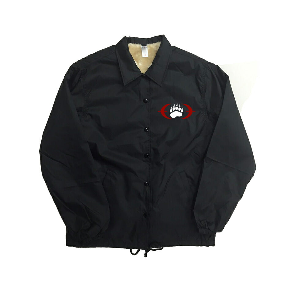 BLACKWATER JKT ブラックウォーター PMC 民間軍事会社 傭兵 職業軍人 紛争 護衛 ボディガード ロゴ 撥水 マーセナリー ナイロン ストリート アウター ジャンパー コーチジャケット 裏ボア ボア ファー コーチjkt