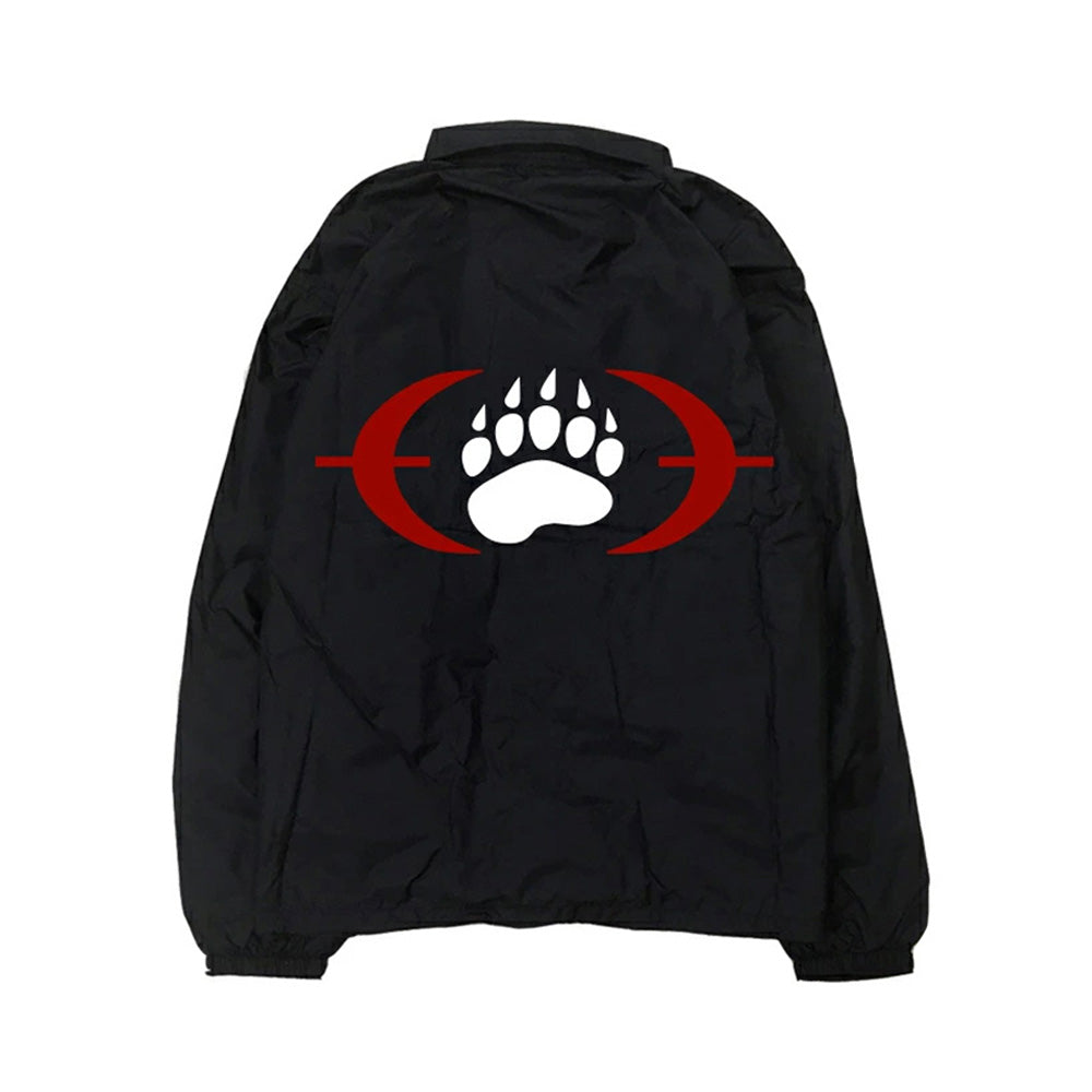 BLACKWATER JKT ブラックウォーター PMC 民間軍事会社 傭兵 職業軍人 紛争 護衛 ボディガード ロゴ 撥水 マーセナリー ナイロン ストリート アウター ジャンパー コーチジャケット 裏ボア ボア ファー コーチjkt