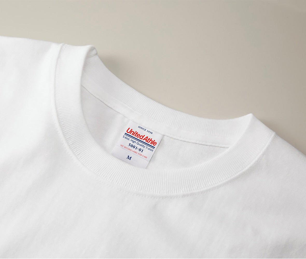 カスタマイズプリント Tシャツ - ブラック